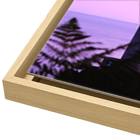 Papier d’art sur aluminium en caisse américaine